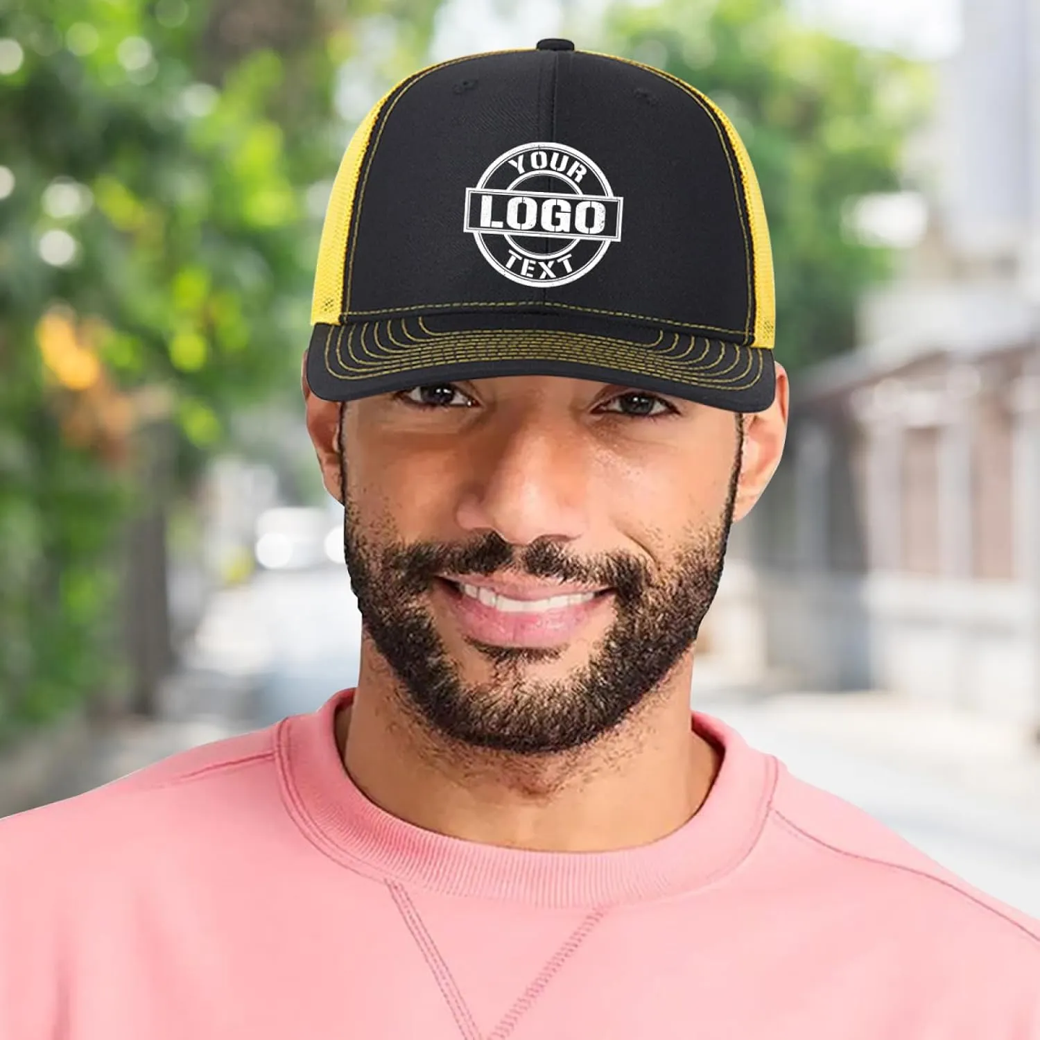Custom Hats for Men Women Custom Hats Design Your Own Logo Customized Trucker Hat Customize Baseball Hat