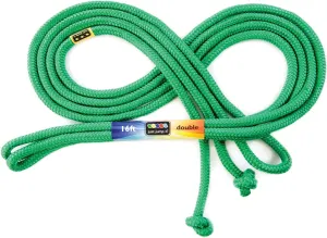 Just Jump It 16' Foot Single Jump Rope for Kids Women and Men - Active Outdoor Youth Fitness Excersing Equipment - Double Dutch Length Gym Accessories