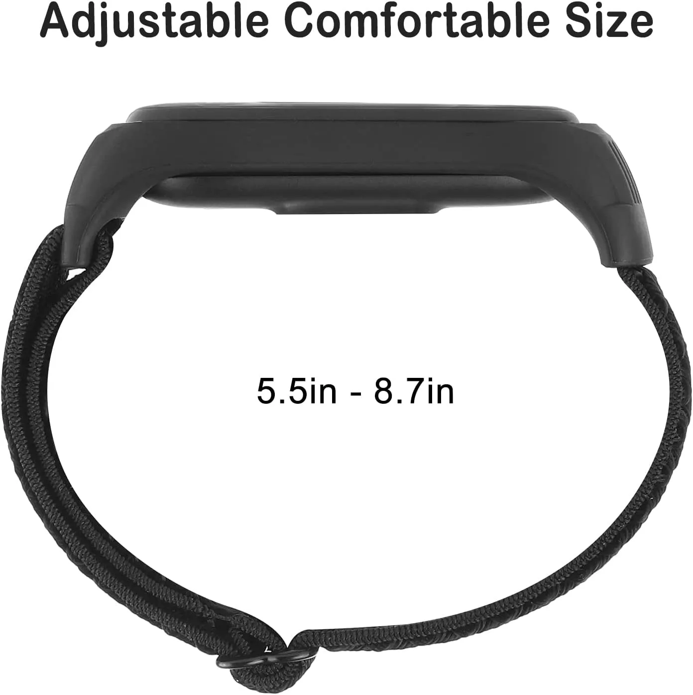 Nigaee Genuine Leather Bands & Elastic Nylon Bands Compatible with Samsung Galaxy Fit2, Soft Sport Breathable Straps for Women Men,Replacement Wristband Accessories for Samsung Galaxy Fit2