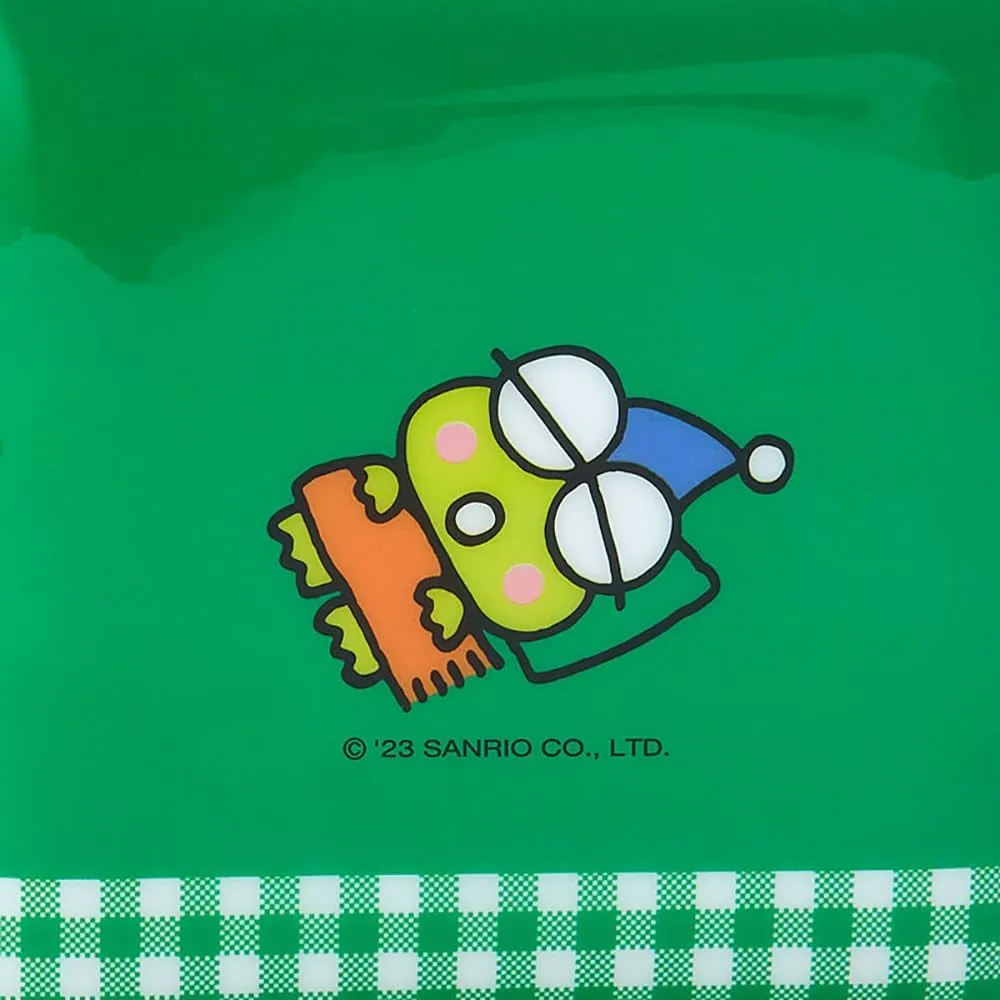 Sanrio 715131 Kerokeroppi Vinyl Wallet,GreenPVC Material