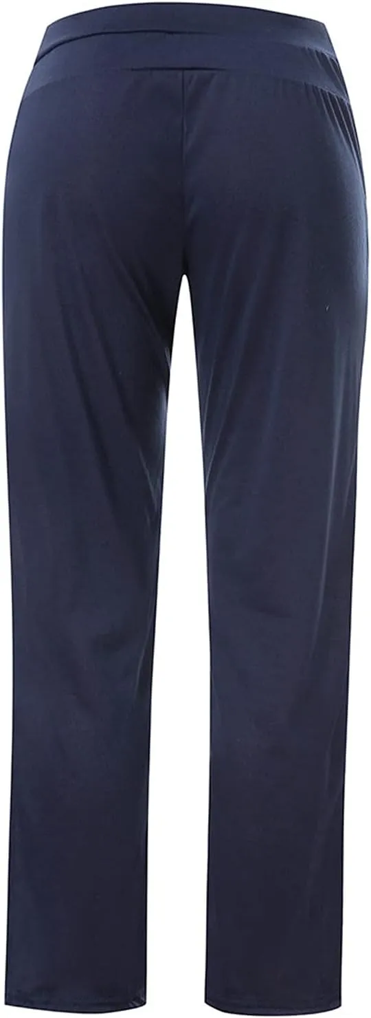Sweatpants Women Womens Casual Drawstring Pants Solid Wide Leg Loose Sports Running Leisure Time Trousers with Pocket