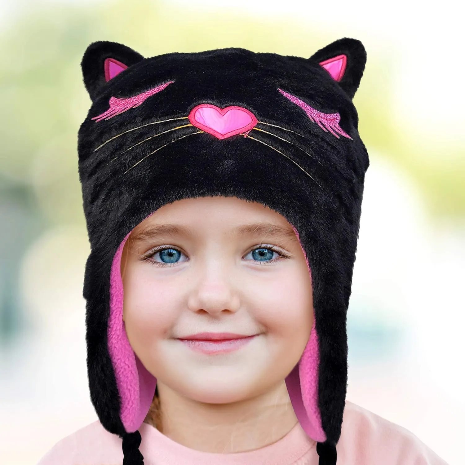 Toddler Winter Hat and Gloves Set for Ages 4-7 or Boys & Girls Winter Hat & Toddler Mittens Ages 2-4