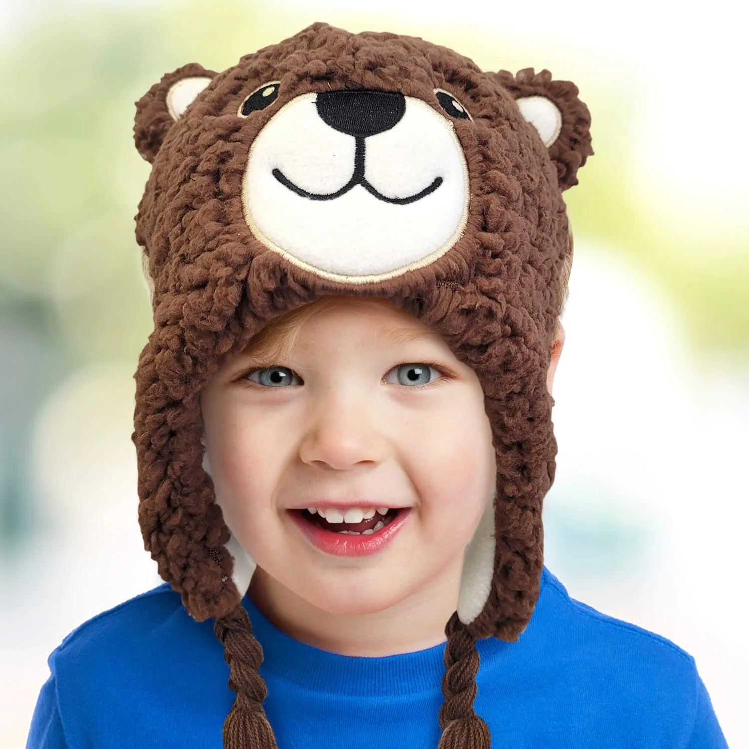 Toddler Winter Hat and Gloves Set for Ages 4-7 or Boys & Girls Winter Hat & Toddler Mittens Ages 2-4